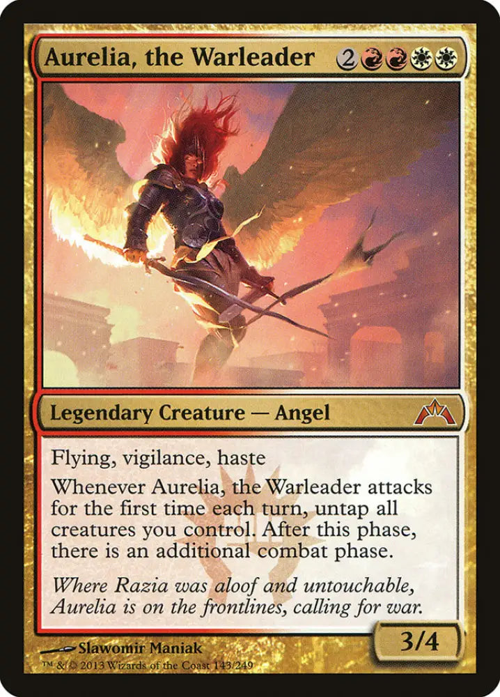 Aurelia the Warleader [Gatecrash] - MTG Single