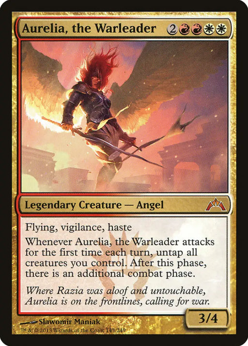 Aurelia the Warleader [Gatecrash] - MTG Single