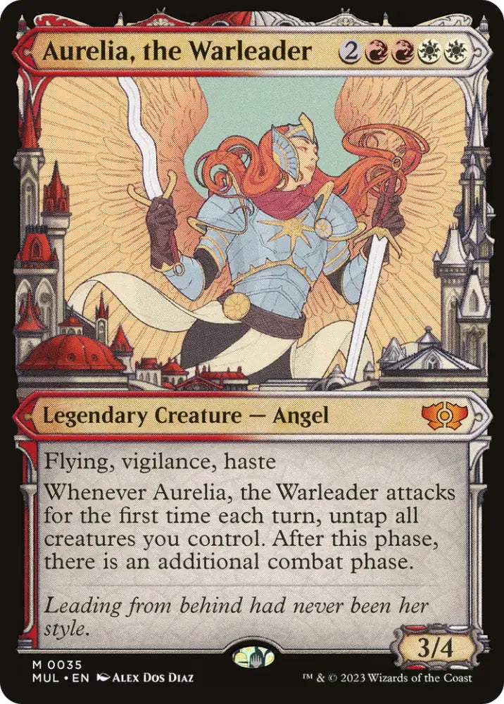 Aurelia the Warleader [Multiverse Legends] - MTG Single