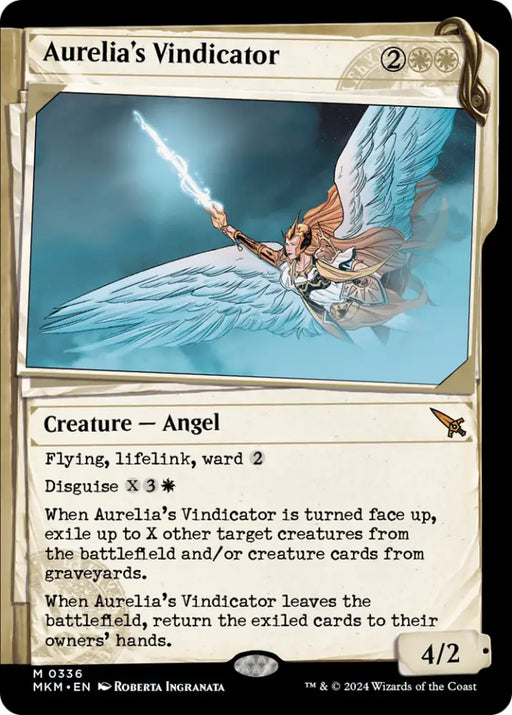 Aurelia’s Vindicator (Showcase) [Murders at Karlov Manor] - MTG Single