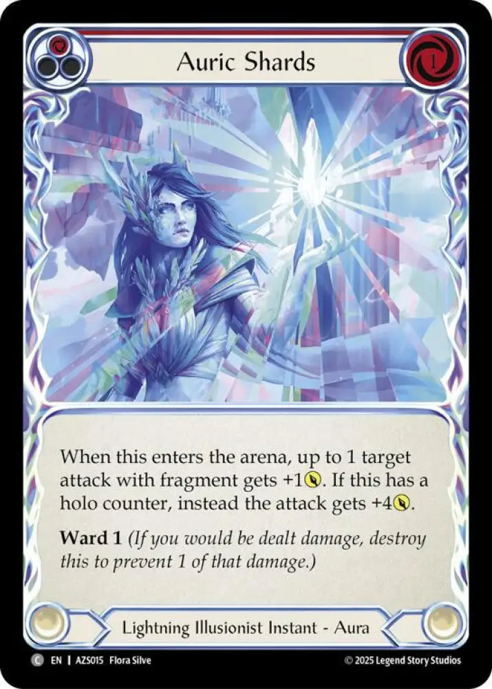Auric Shards (Red) (AZS015) [Armory Deck: Zyggy]