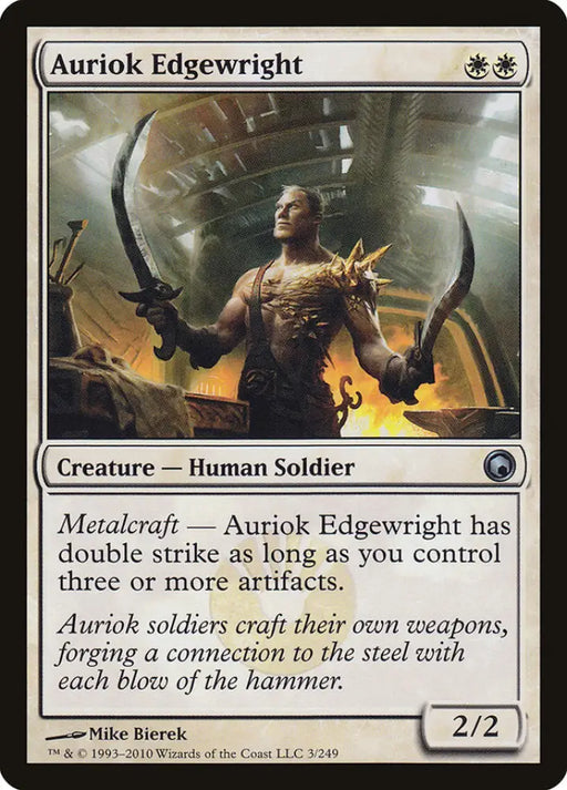 Auriok Edgewright [Scars of Mirrodin] - MTG Single