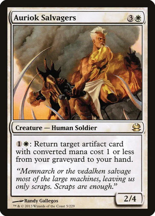 Auriok Salvagers [Modern Masters] - MTG Single