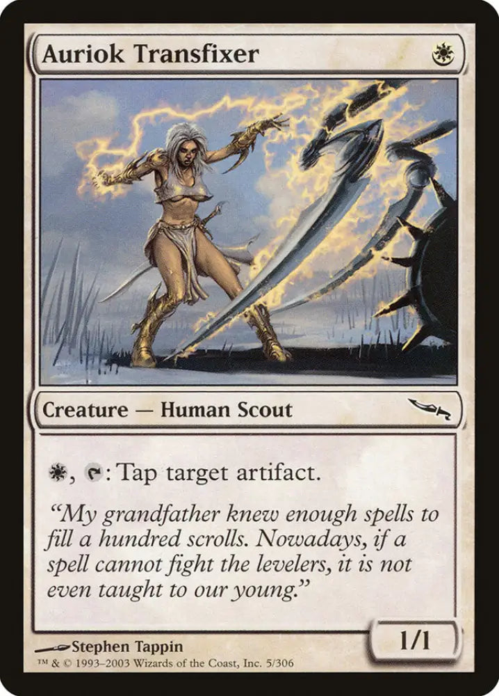 Auriok Transfixer [Mirrodin] - MTG Single