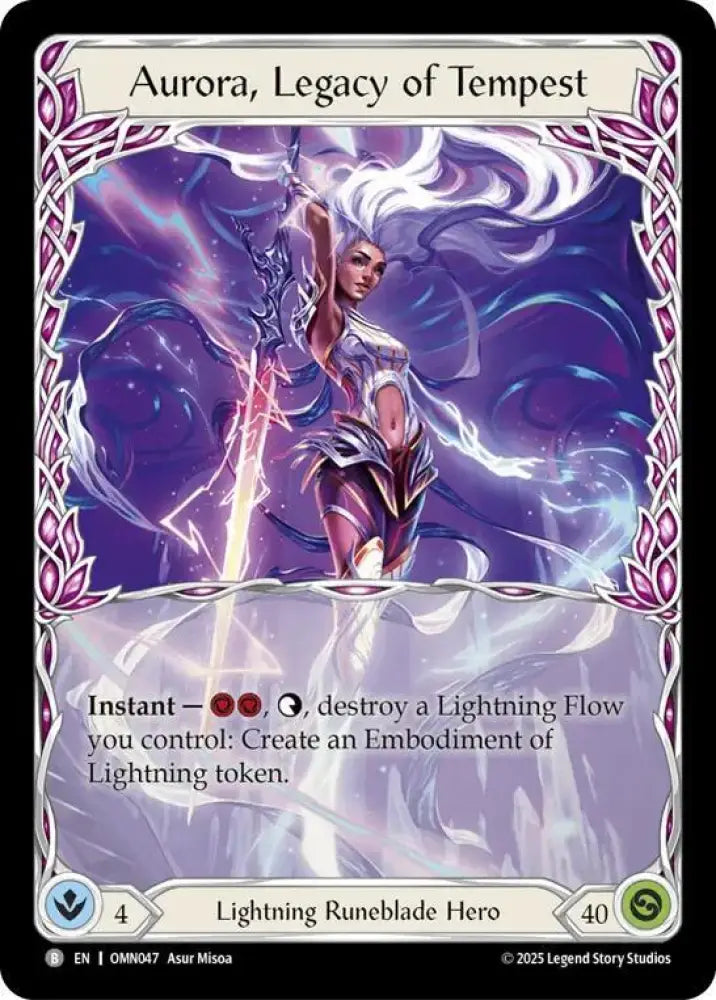 Aurora, Legacy of Tempest (OMN047) [Omens of the Third Age]