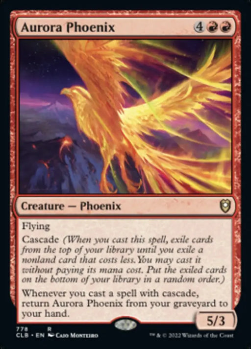 Aurora Phoenix [Commander Legends: Battle for Baldur’s Gate] - MTG Single