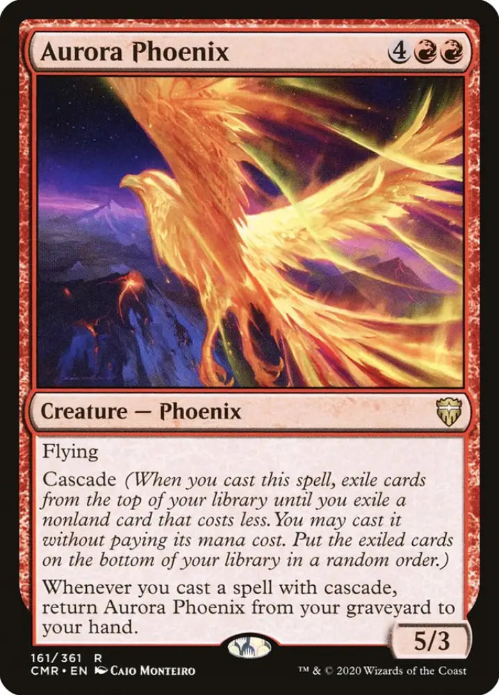 Aurora Phoenix [Commander Legends] - MTG Single