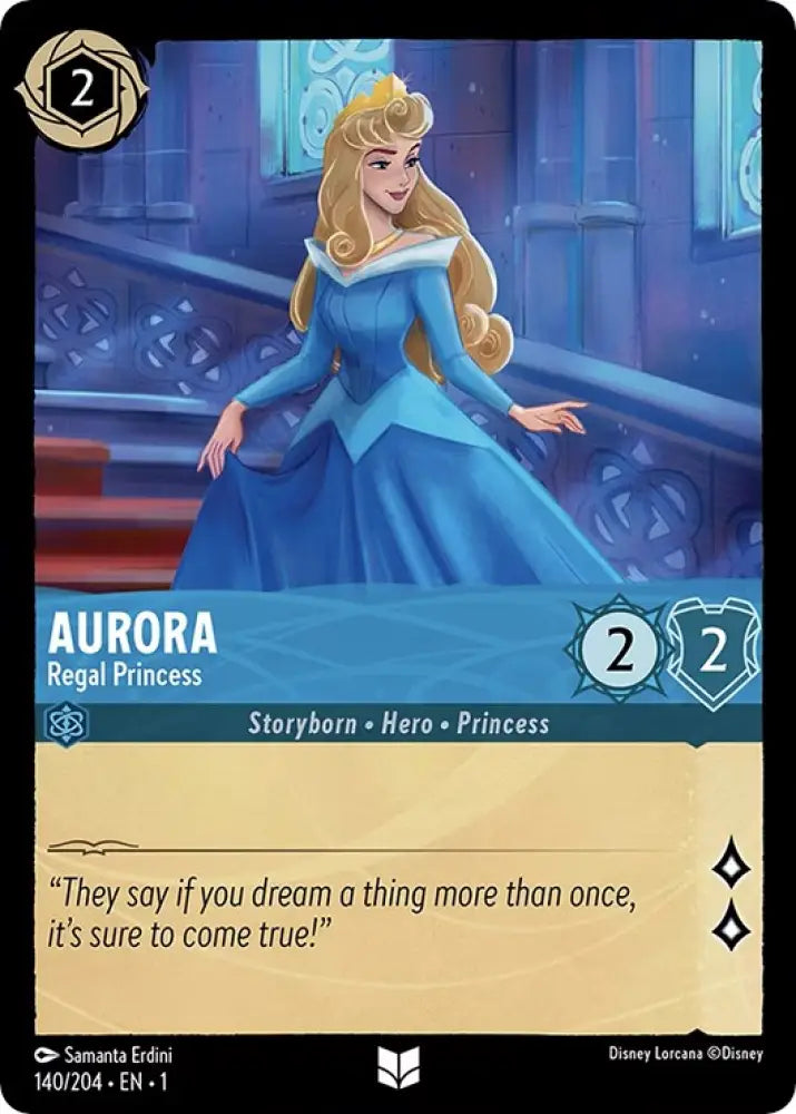 Aurora - Regal Princess (140/204) [The First Chapter] - Lorcana Single