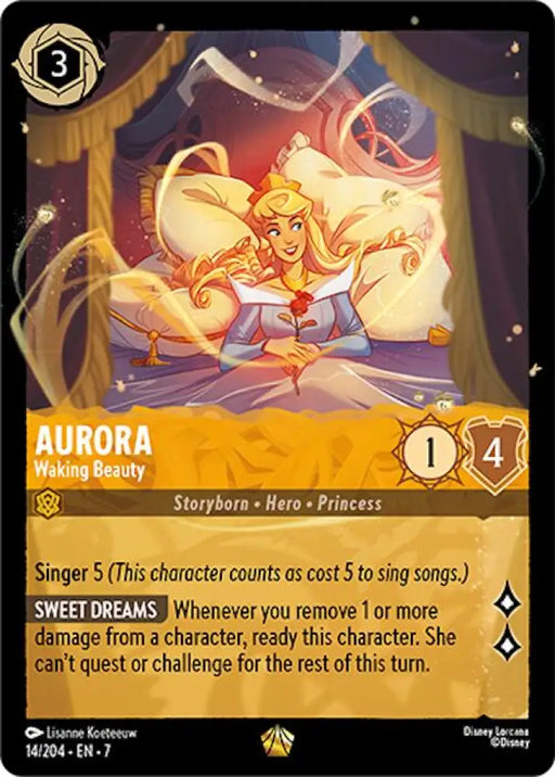 Aurora - Waking Beauty (14/204) [Archazia’s Island] - Lorcana Single