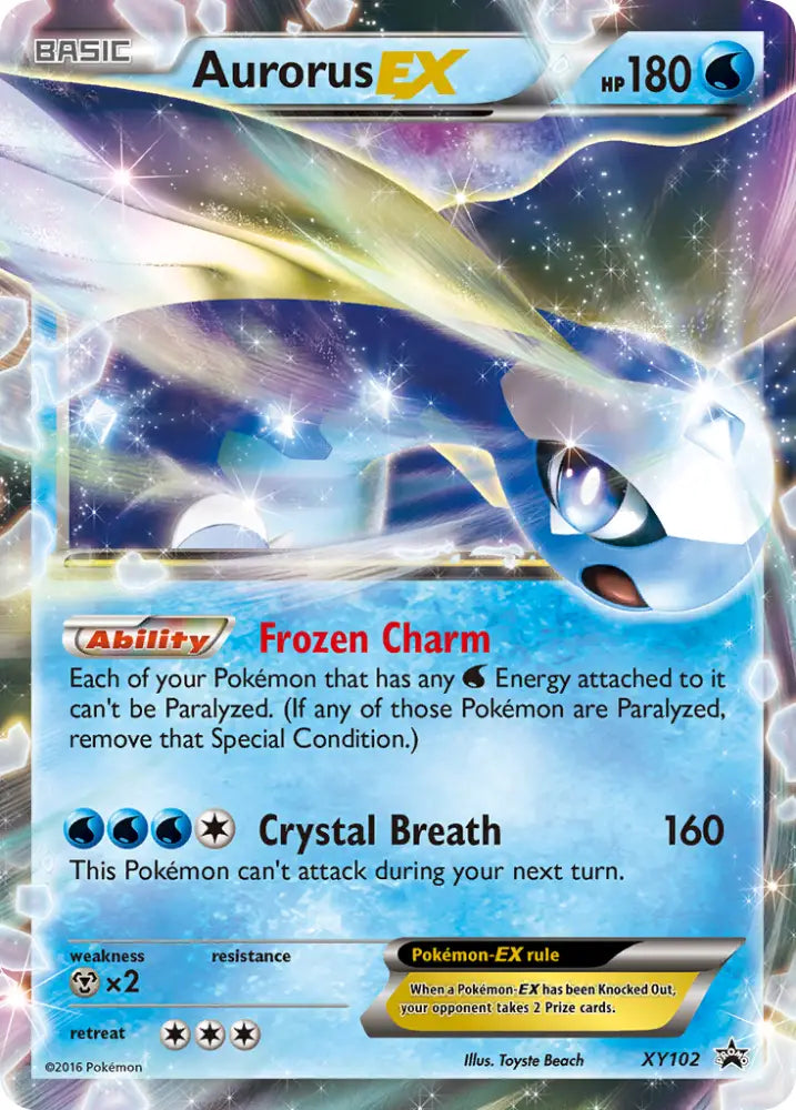 Aurorus EX (XY102) [XY: Black Star Promos] - Pokemon Single