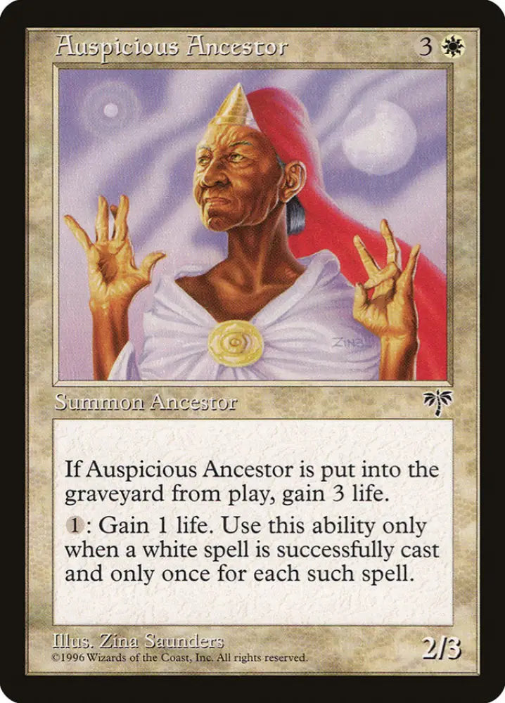 Auspicious Ancestor [Mirage] - MTG Single
