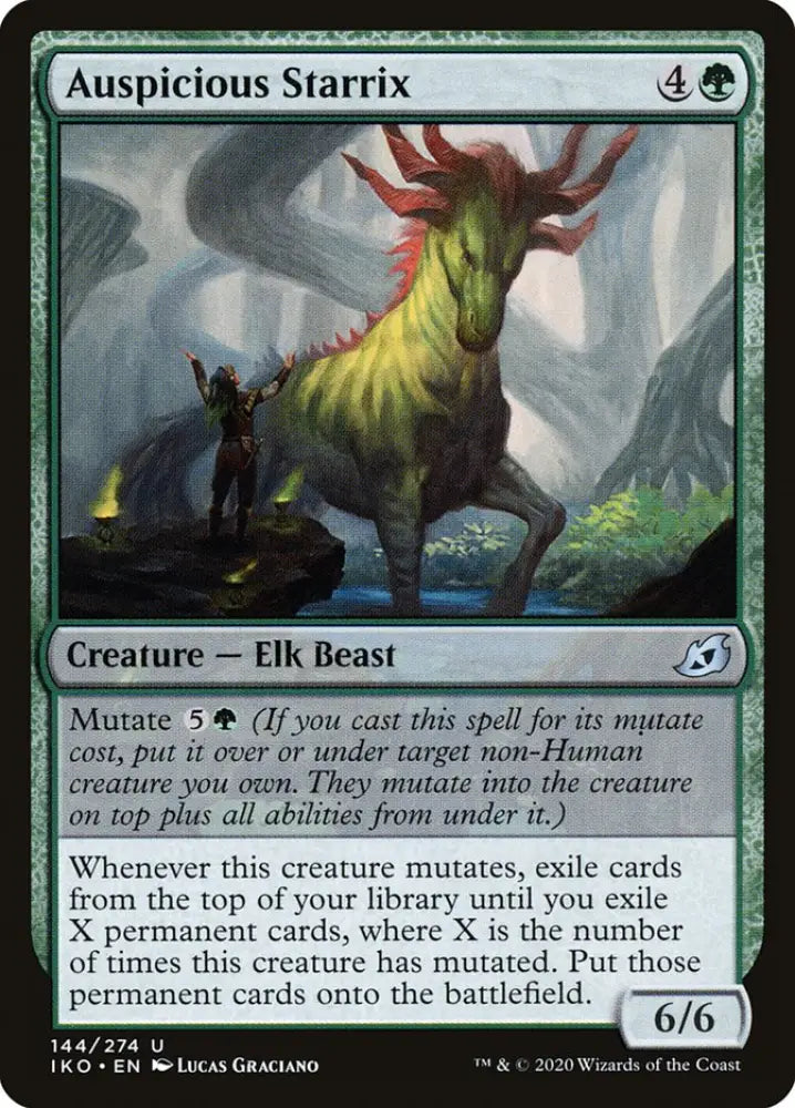 Auspicious Starrix [Ikoria: Lair of Behemoths] - MTG Single