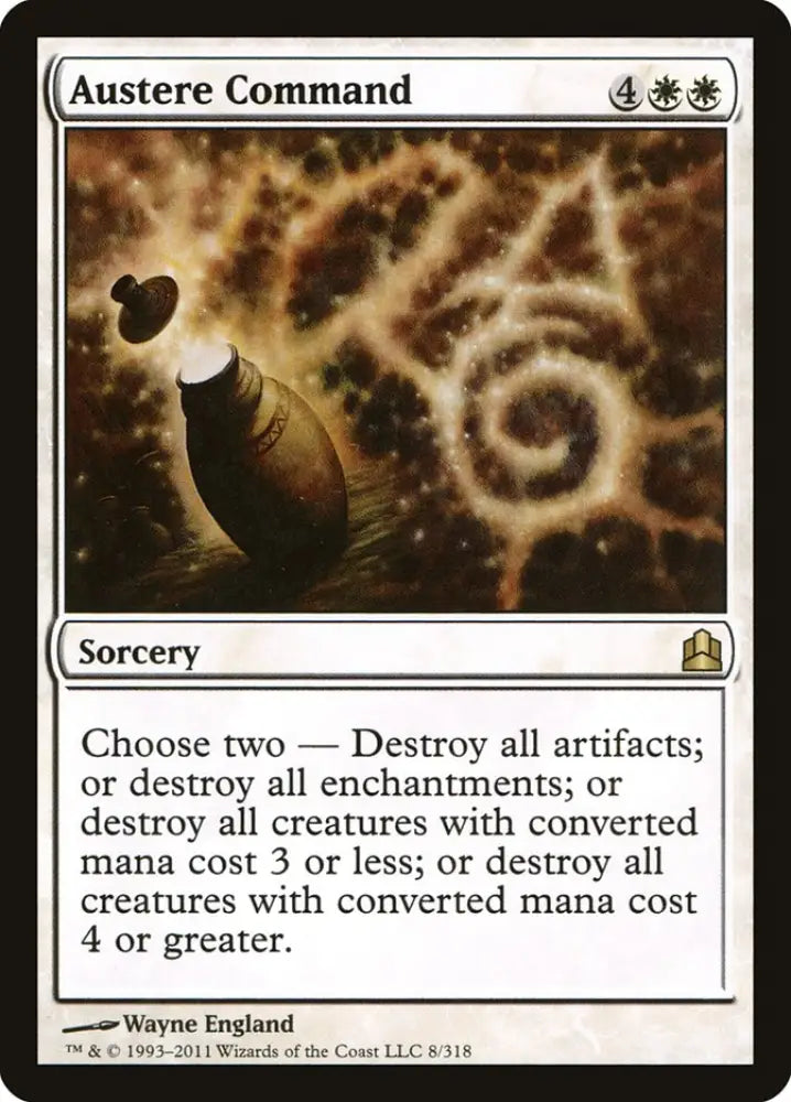 Austere Command [Commander 2011] - MTG Single