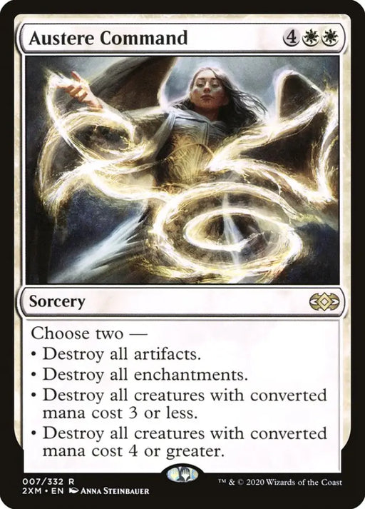 Austere Command [Double Masters] - MTG Single