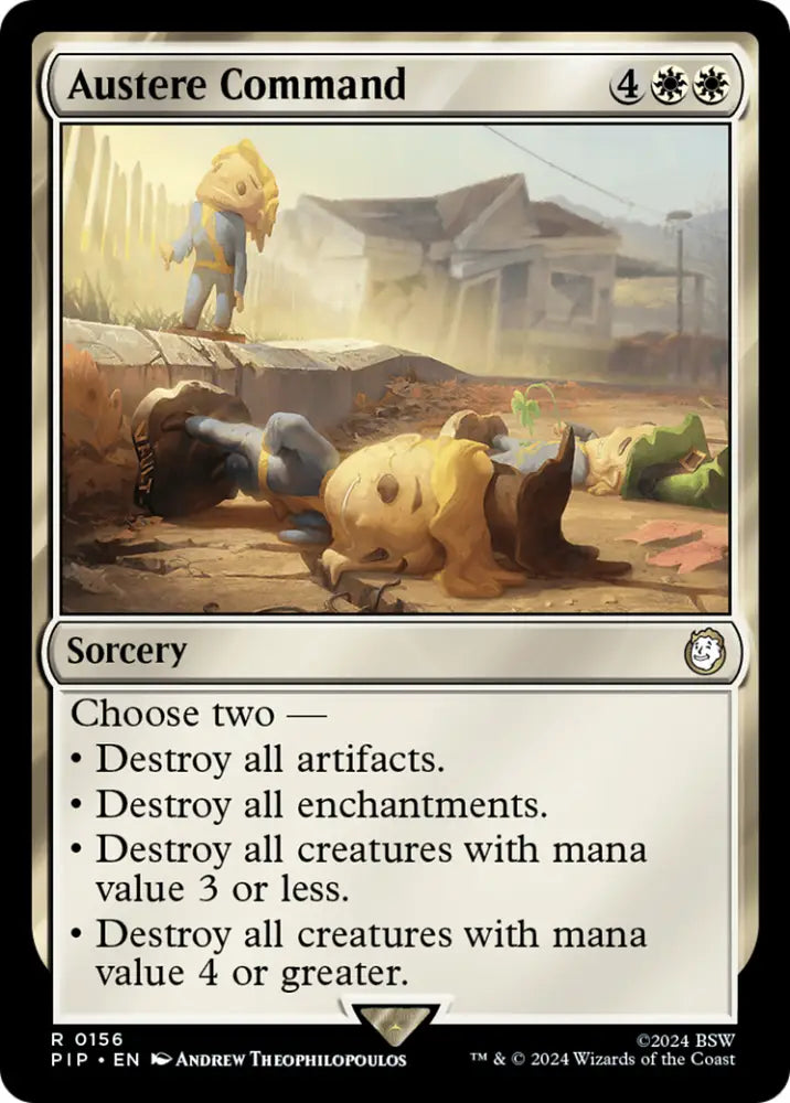 Austere Command [Fallout] - MTG Single