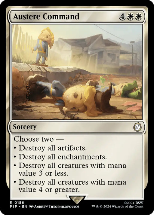 Austere Command [Fallout] - MTG Single