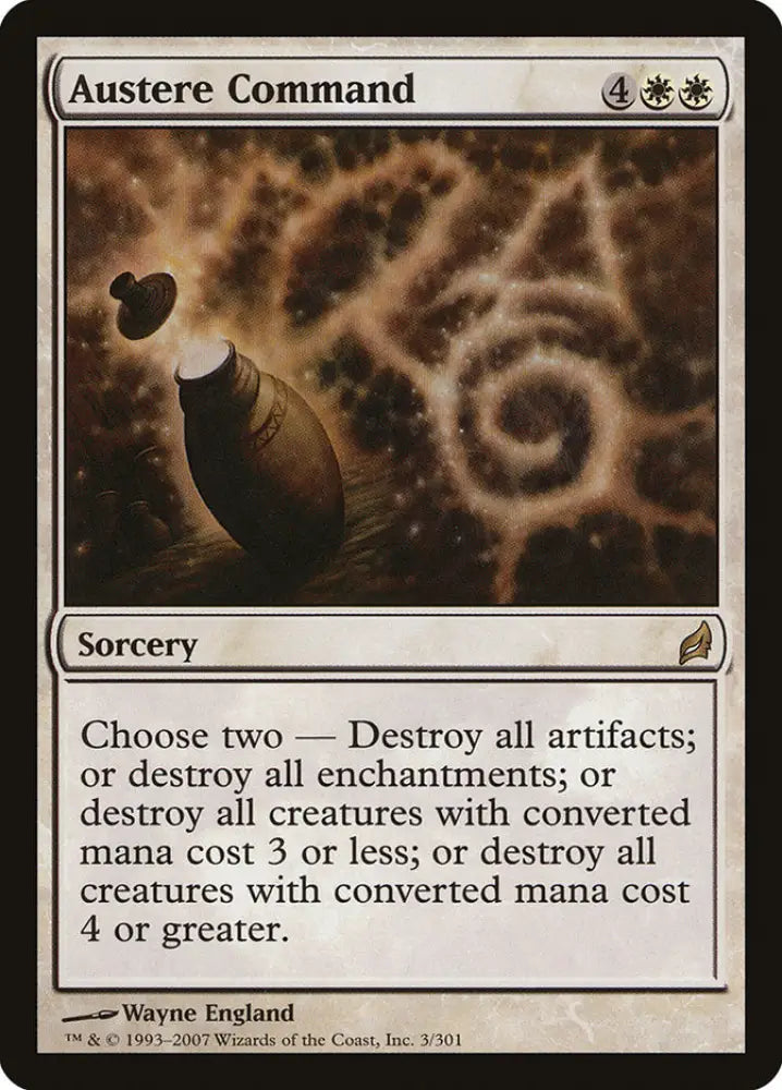 Austere Command [Lorwyn] - MTG Single