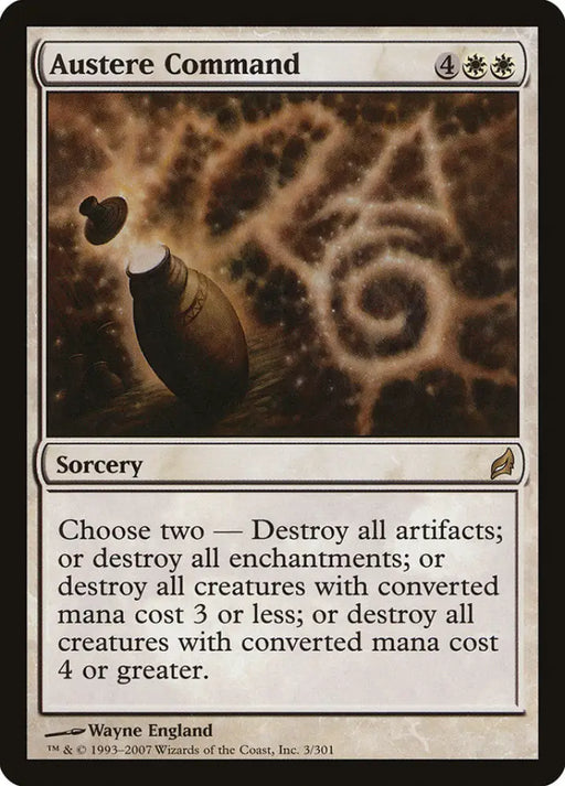 Austere Command [Lorwyn] - MTG Single