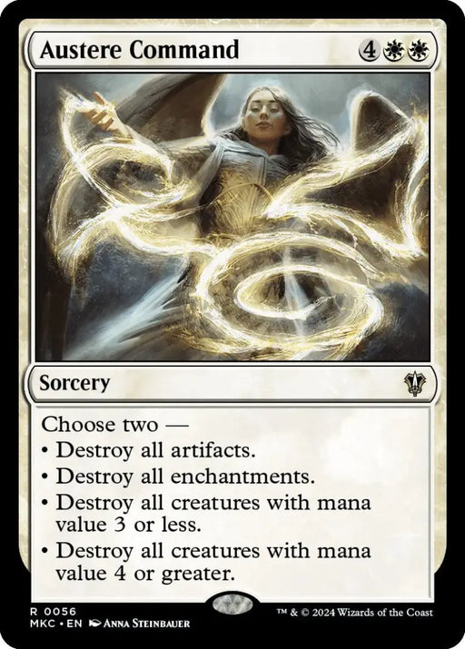 Austere Command [Murders at Karlov Manor Commander] - MTG Single