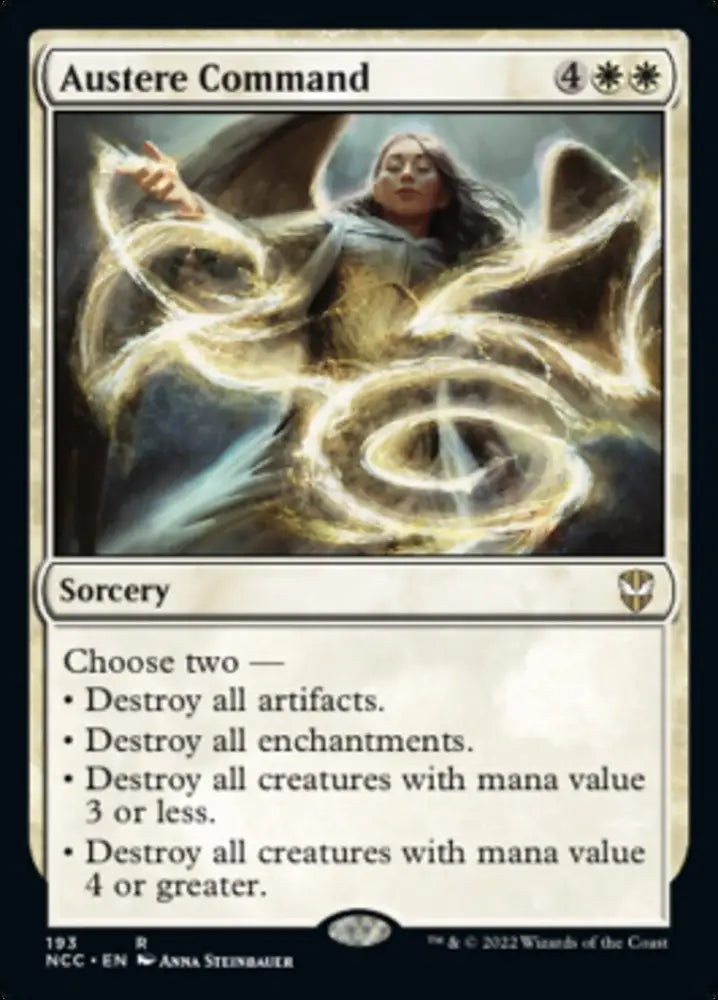 Austere Command [Streets of New Capenna Commander] - MTG Single