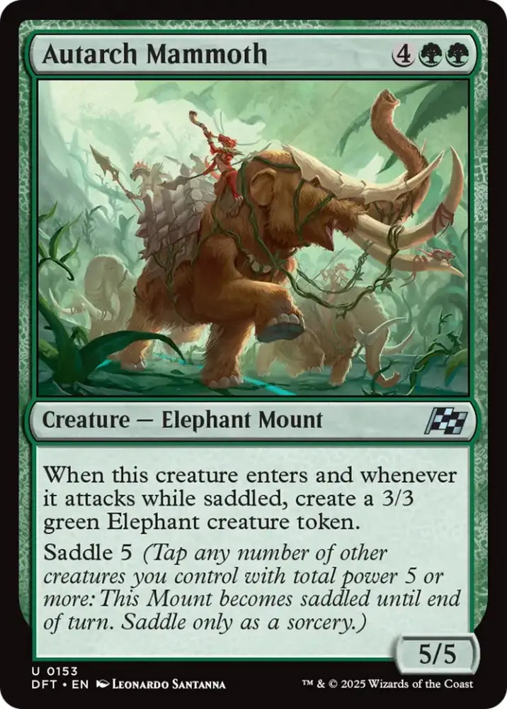 Autarch Mammoth [Aetherdrift] - MTG Single