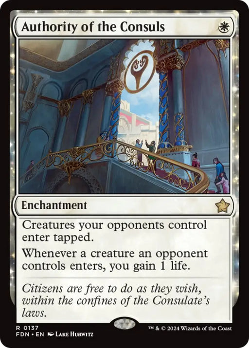 Authority of the Consuls [Foundations] - MTG Single