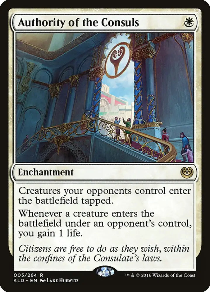 Authority of the Consuls [Kaladesh] - MTG Single
