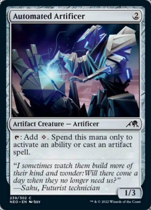 Automated Artificer [Kamigawa: Neon Dynasty] - MTG Single