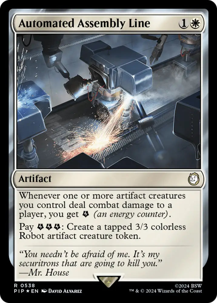 Automated Assembly Line (Surge Foil) [Fallout] - MTG Single