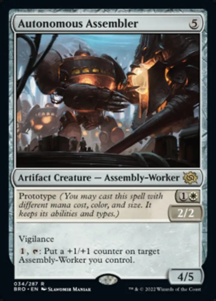 Autonomous Assembler [The Brothers’ War] - MTG Single