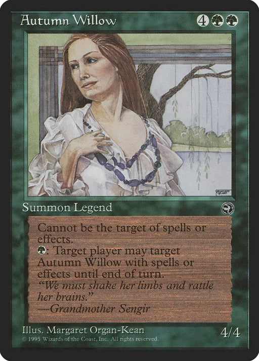Autumn Willow [Homelands] - MTG Single