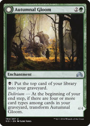 Autumnal Gloom // Ancient of the Equinox [Shadows over Innistrad] - MTG Single