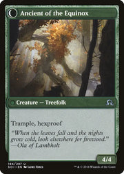 Autumnal Gloom // Ancient of the Equinox [Shadows over Innistrad] - MTG Single