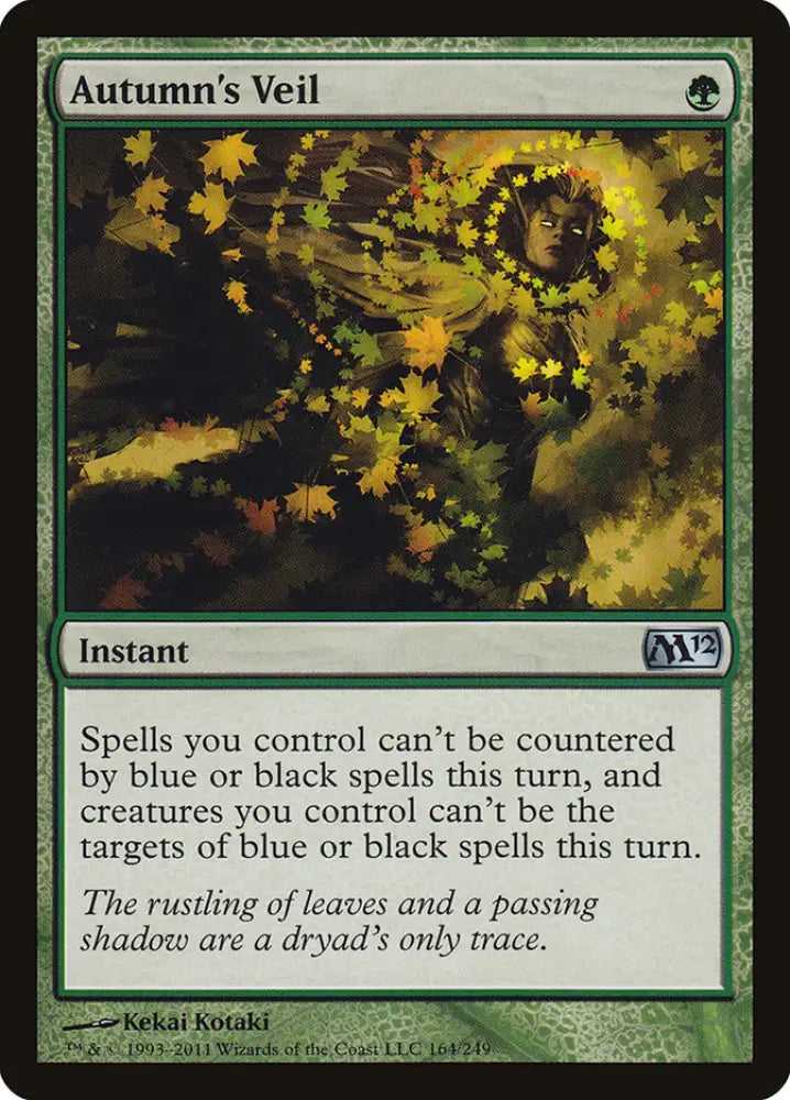 Autumn’s Veil [Magic 2012] - MTG Single