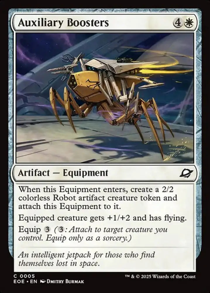 Auxiliary Boosters (5) [Edge of Eternities]
