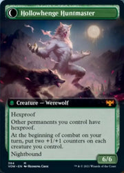Avabruck Caretaker // Hollowhenge Huntmaster (Extended Art) [Innistrad: Crimson Vow] - MTG Single