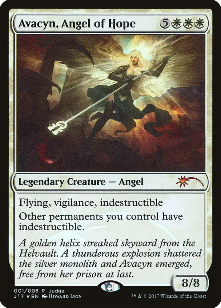Avacyn Angel of Hope [Judge Gift Cards 2017] - MTG Single