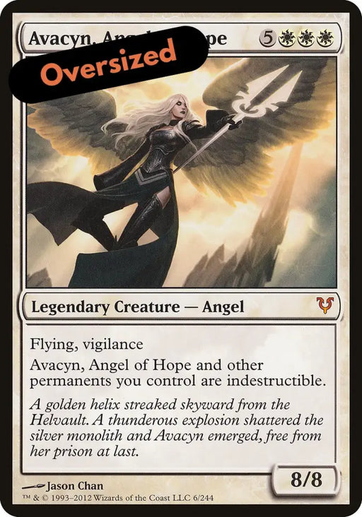 Avacyn Angel of Hope (Oversized) [Open the Helvault] - MTG Single