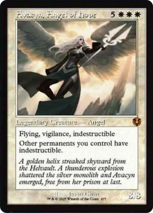 Avacyn Angel of Hope (Retro Frame) [Innistrad Remastered] - MTG Single