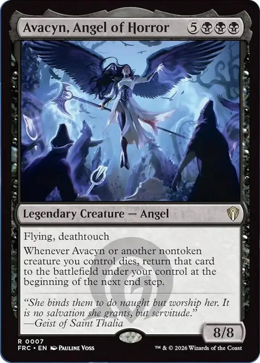Avacyn, Angel of Horror (7) [Reality Fracture Commander]