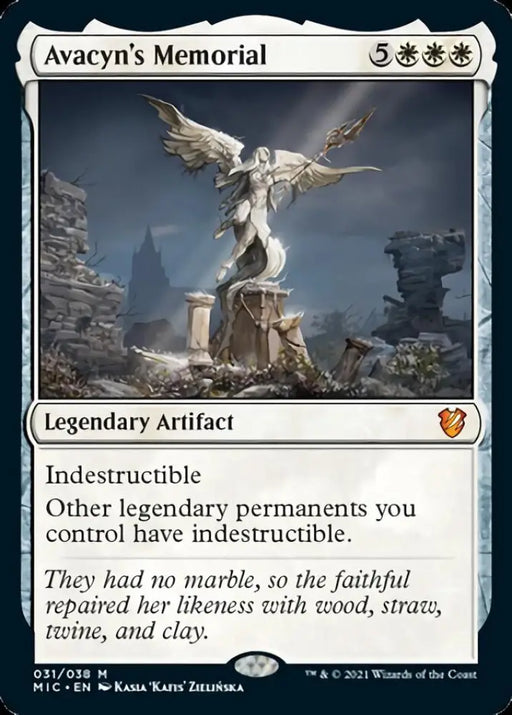 Avacyn’s Memorial [Innistrad: Midnight Hunt Commander] - MTG Single