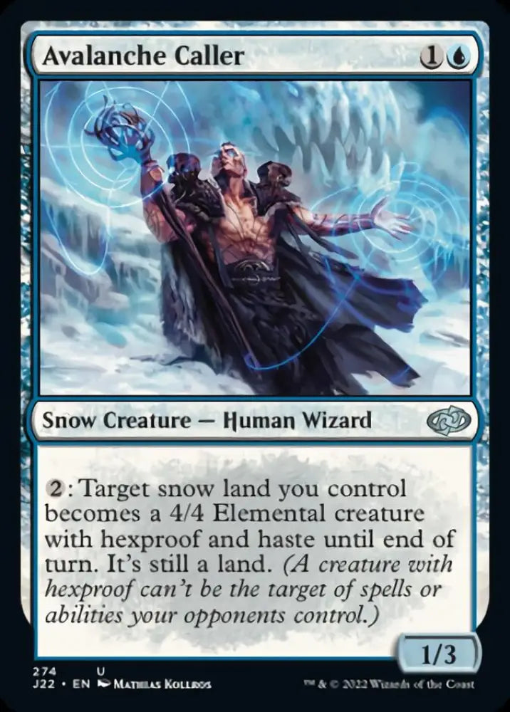 Avalanche Caller [Jumpstart 2022] - MTG Single