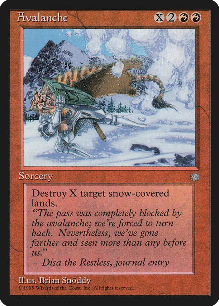 Avalanche [Ice Age] - MTG Single