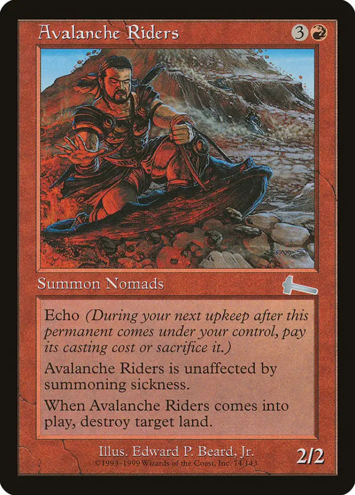 Avalanche Riders [Urza’s Legacy] - MTG Single