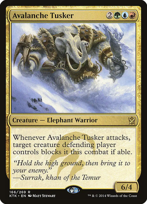 Avalanche Tusker [Khans of Tarkir] - MTG Single