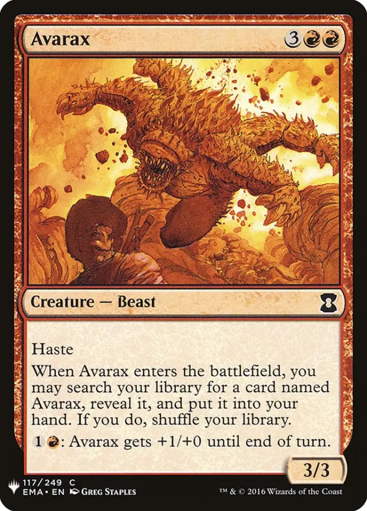 Avarax [Mystery Booster] - MTG Single