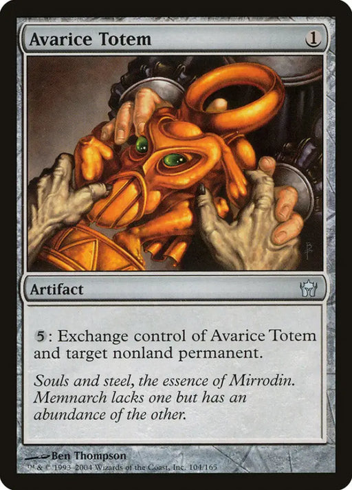 Avarice Totem [Fifth Dawn] - MTG Single