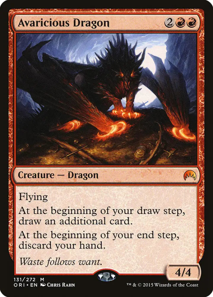Avaricious Dragon [Magic Origins] - MTG Single