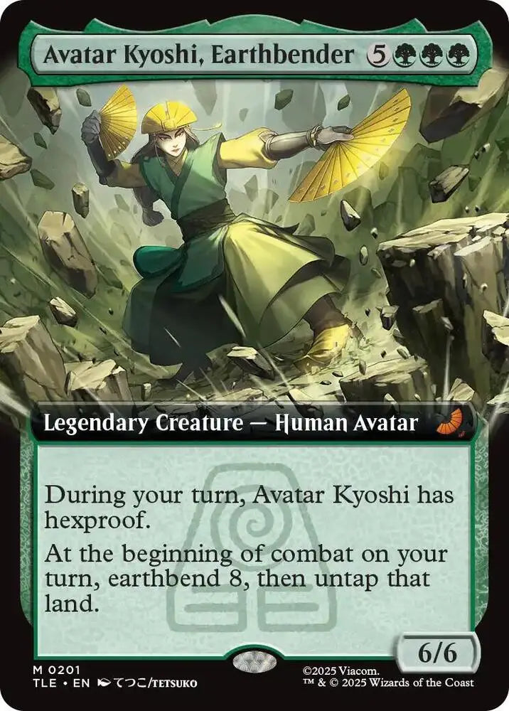 Avatar Kyoshi, Earthbender (Extended Art) (201) [Avatar: The Last Airbender: Eternal-Legal]
