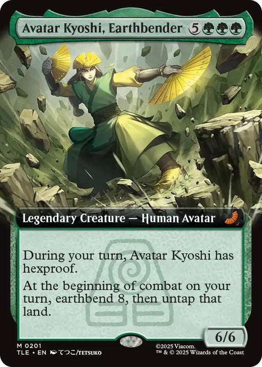 Avatar Kyoshi, Earthbender (Extended Art) (201) [Avatar: The Last Airbender: Eternal-Legal]